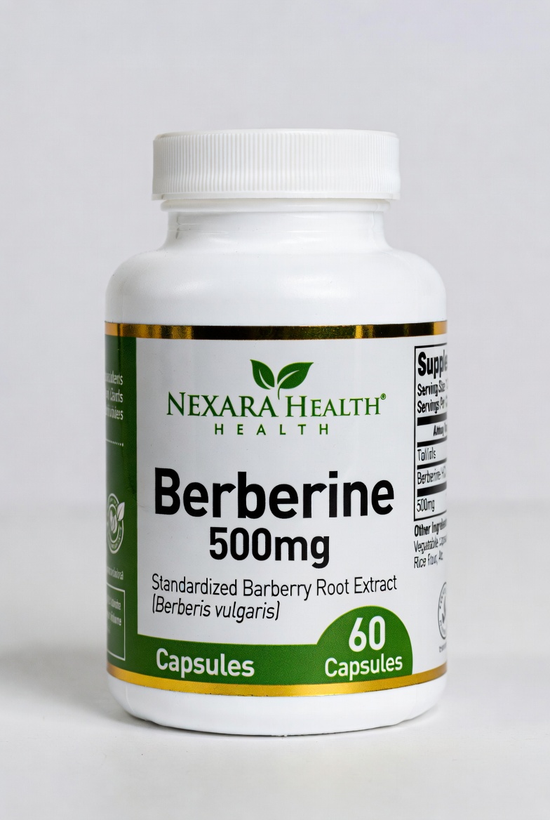 Nexara Health Berberine 500mg